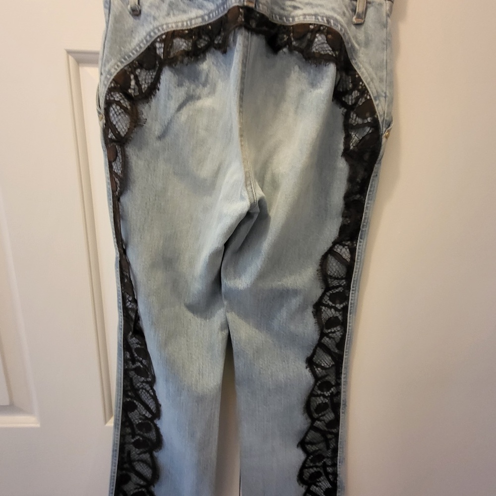 Iceberg lace jeans